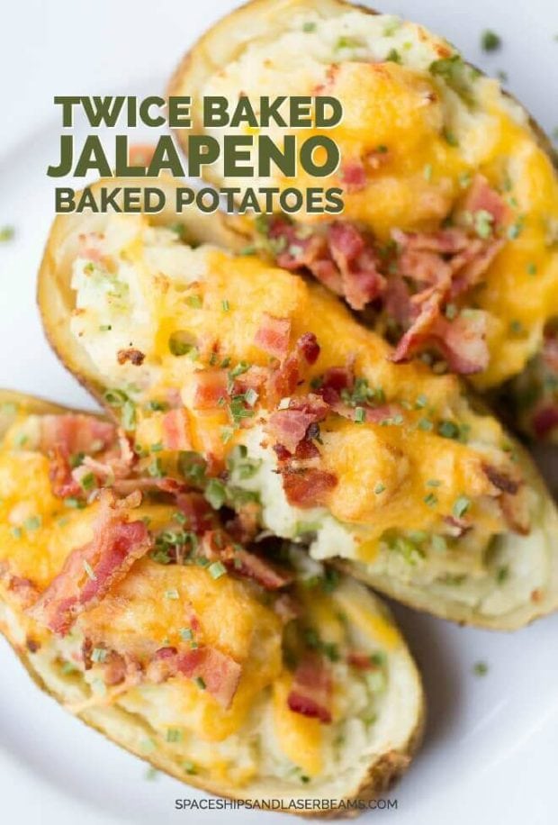 Twice Baked Jalapeno Potatoes