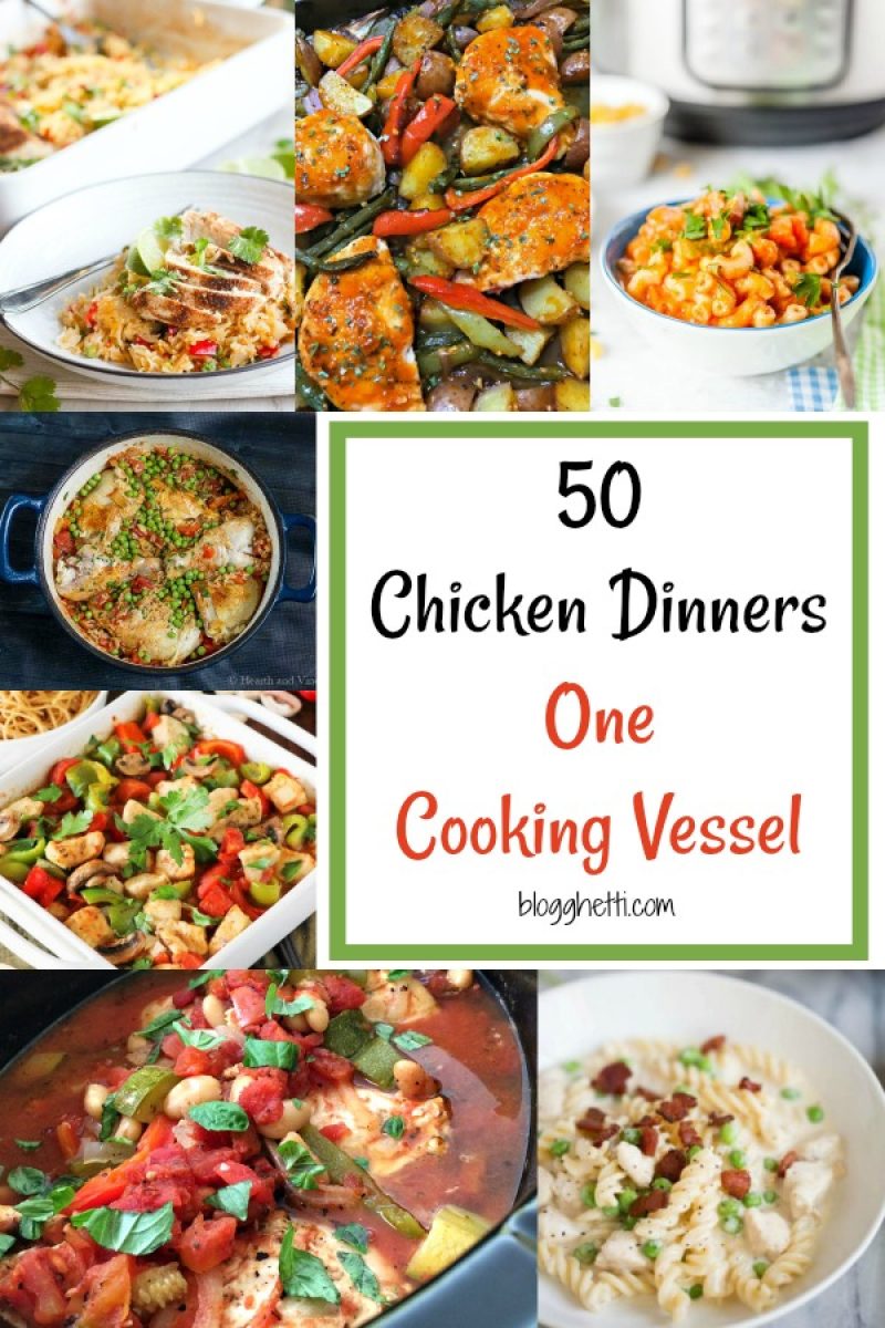 50 Chicken Dinners – using one cooking vessel