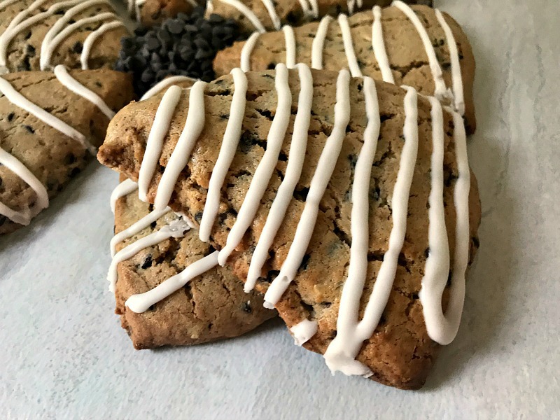 Chocolate Chip Scones closeup