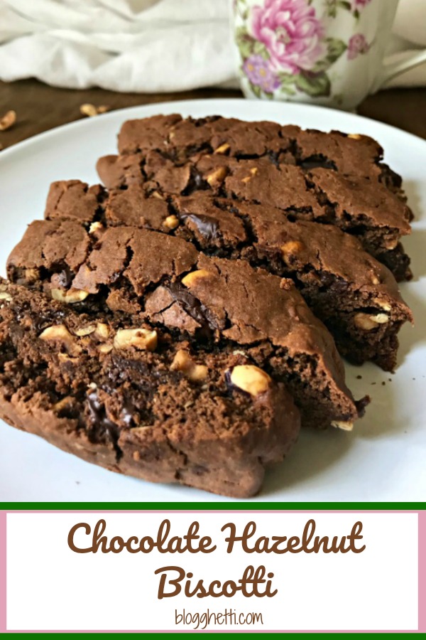 Chocolate Hazelnut Biscotti recipe