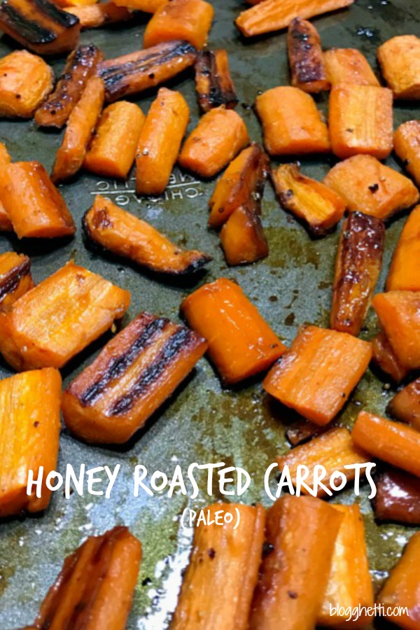 Honey Roasted Carrots (Paleo)