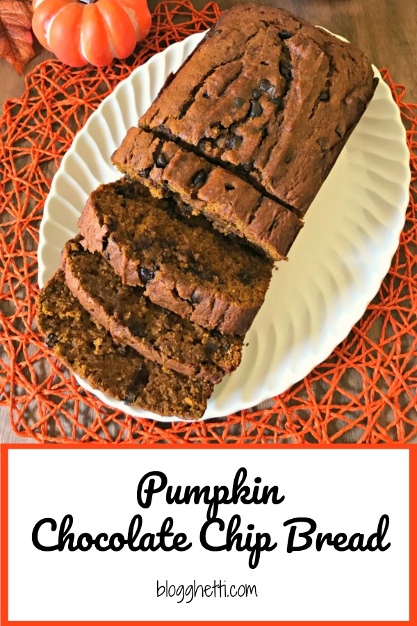 Pumpkin Chocolate Chip Bread recipe