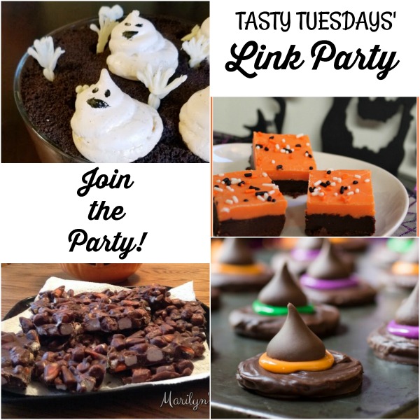 Tasty Tuesdays’ Link Party:  Delicious Chocolate Halloween Treats