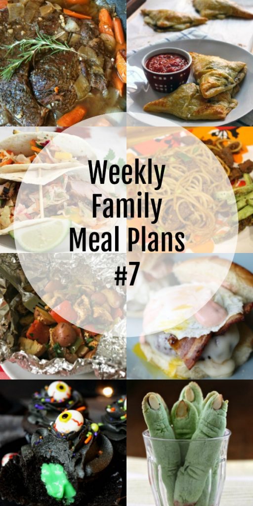 Weekly Family Meal Plans #7