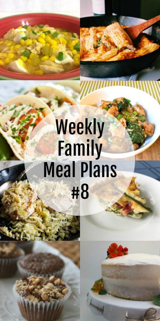 Weekly Family Meal Plan #8 | Blogghetti