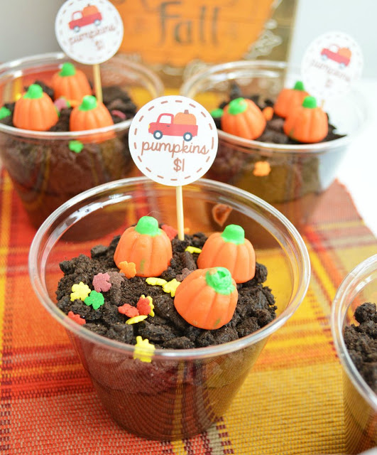 dirt pudding cups