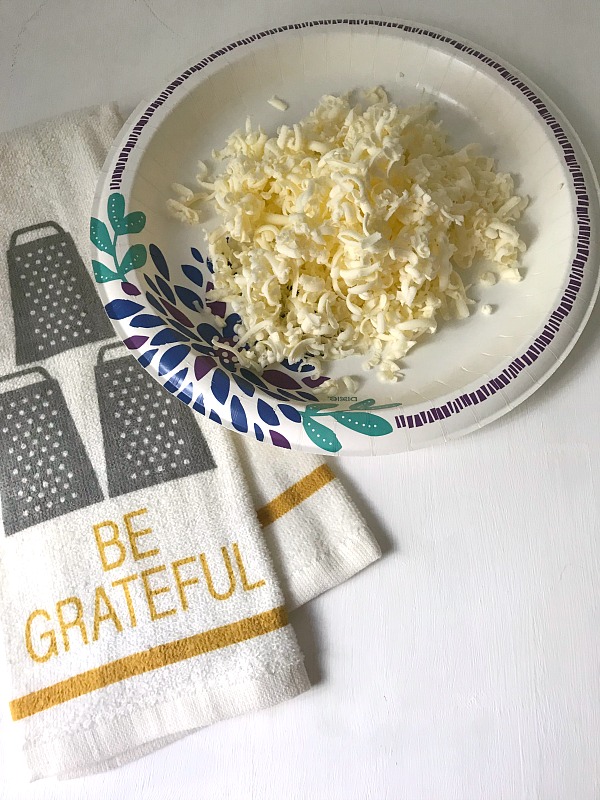 grating frozen butter