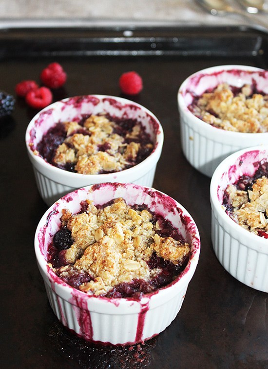 Berry-crumble-simple and savory