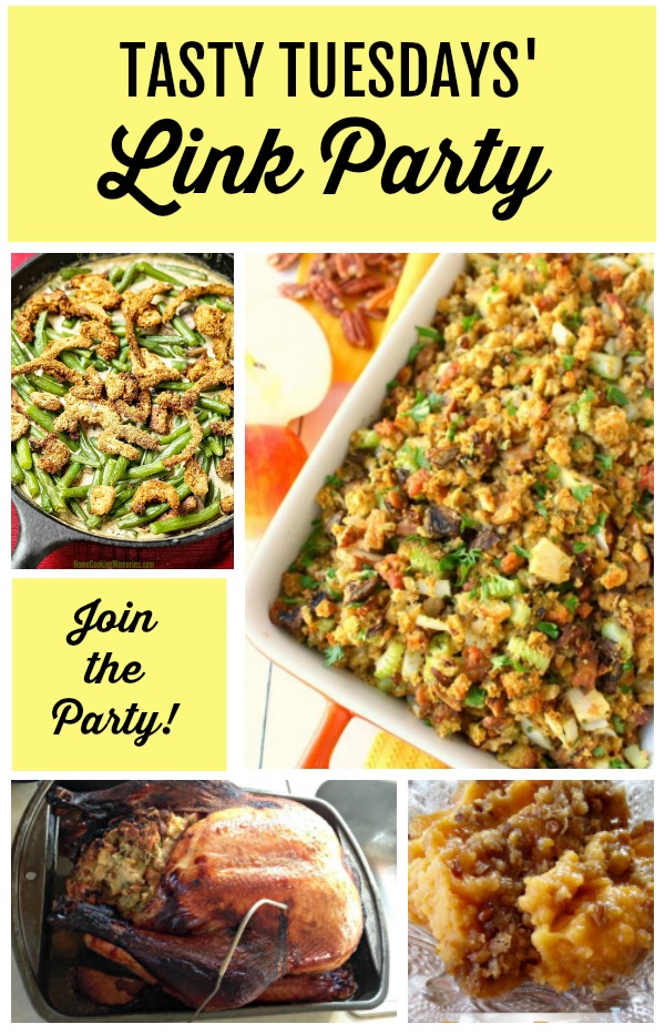 Tasty Tuesdays’ Link Party: Traditional Thanksgiving Recipes