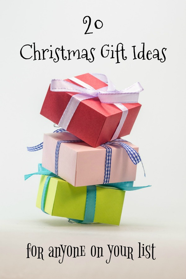 20 Christmas gift ideas