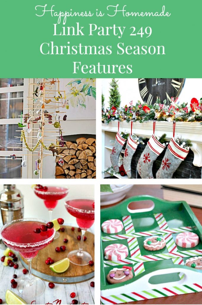 Happiness is Homemade Link Party: Holiday Projects for the Home