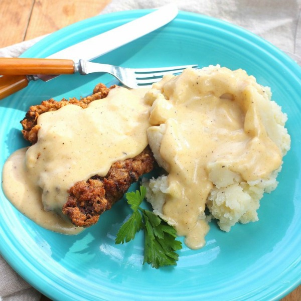 Chicken Fried Steak (Country Fried) from Palatable Pastime