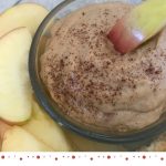 Cinnamon Peanut Butter Dip is simple to make and a delicious sweet treat for fruit and more. Simple ingredients that you probably already have in the pantry go into making this 5 minute dip. #peanutbutter #dip #fruit #nationalpeanutbutterday