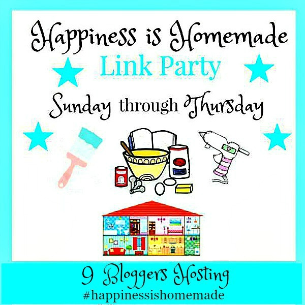 Happiness is Homemade Link Party logo