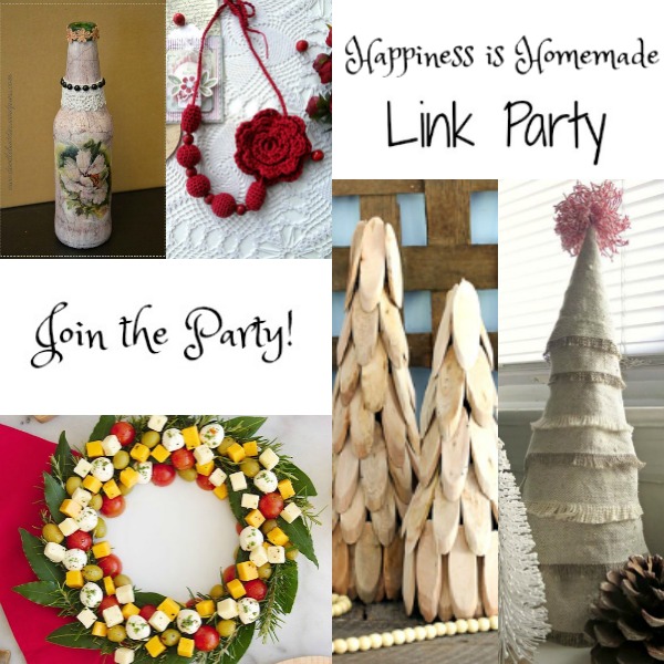 It's time for Happiness is Homemade Link Party and we're so glad you're joining us! We've got the best recipes, DIY projects, crafts, home decor ideas, and so much more #HappinessisHomemade #linkparty