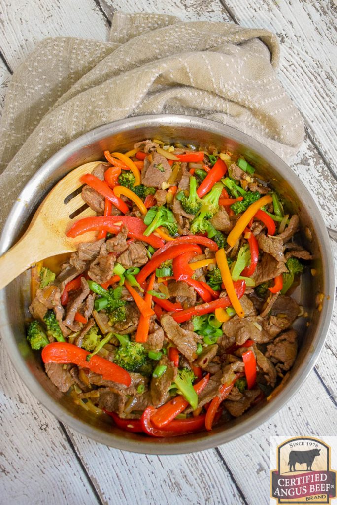 Keto Spicy Beef and Broccoli Stir Fry from Grumpy's Honeybunch