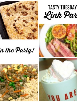 Welcome to this week’s Tasty Tuesdays’ Link Party where we are dishing up the best recipes. Each week, food bloggers link up their very best and tasty recipes and we want you to join us! #TastyTuesdays #linkparty