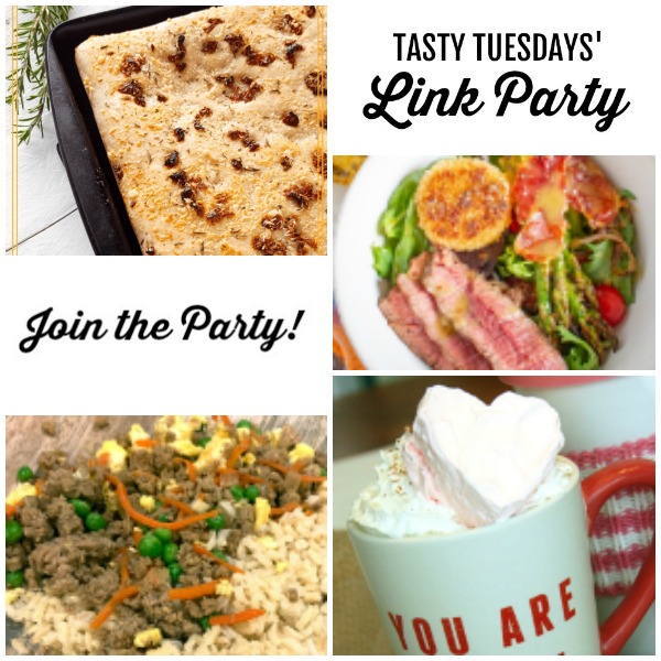 Welcome to this week’s Tasty Tuesdays’ Link Party where we are dishing up the best recipes. Each week, food bloggers link up their very best and tasty recipes and we want you to join us! #TastyTuesdays #linkparty