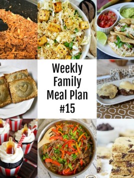 Weekly Family Meal Plan #15 Weekly Family Meal Plan #15 #mealplan #menu #dinner