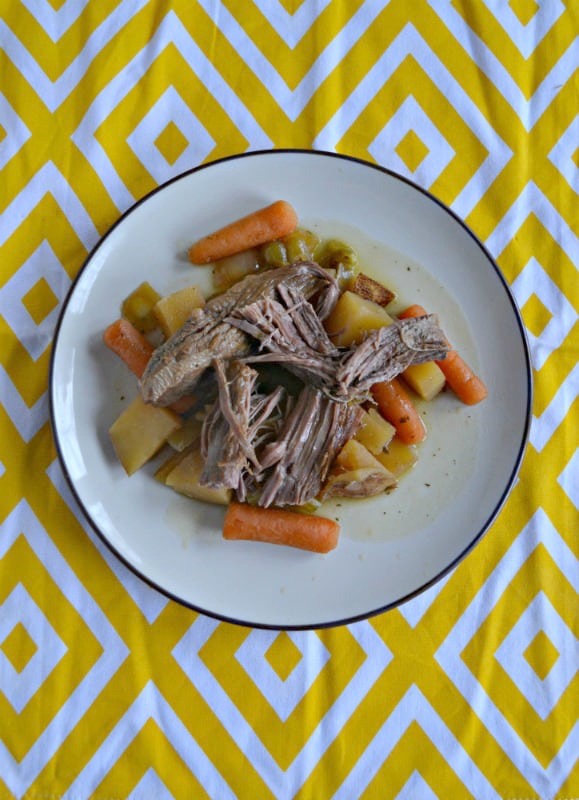 Mississippi Pot Roast on plate 