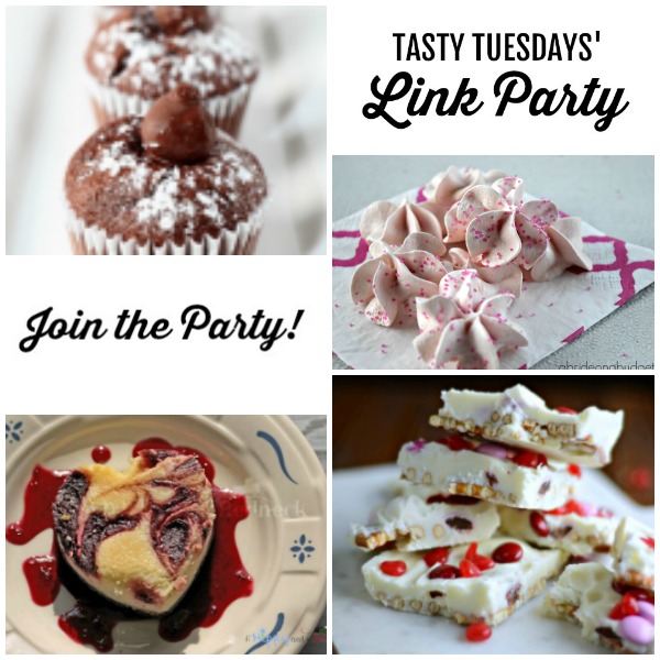 Tasty Tuesdays’ Link Party:  Valentine’s Day Sweets