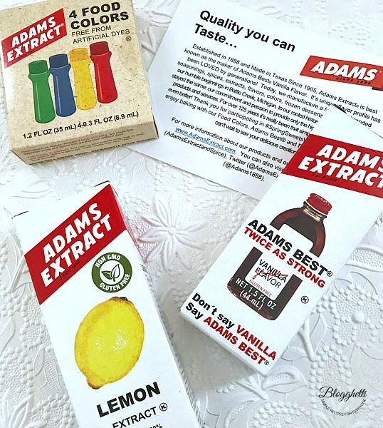 Adams Extracts and flavorings