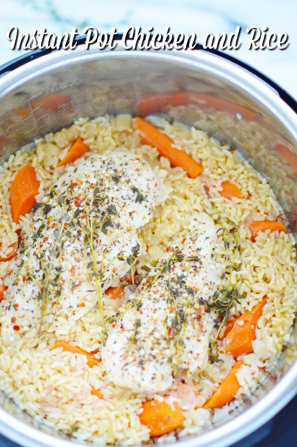 Instant-Pot-chicken-and-rice-meal