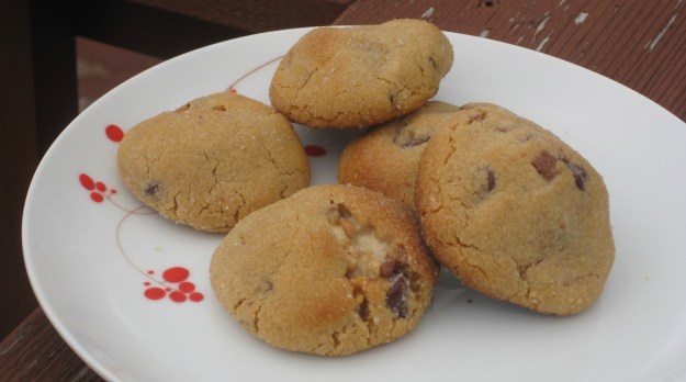 Peanut butter snickers cookies