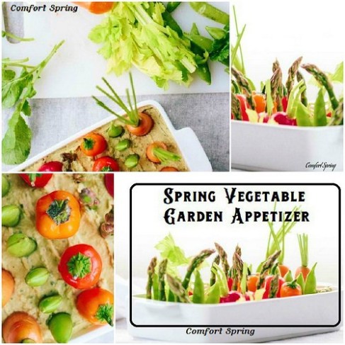 spring garden appetizers