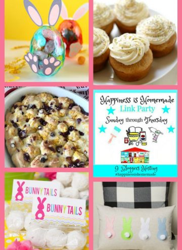 Happiness is homemade features collage