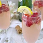 Raspberry Lemon Mimosas - feature