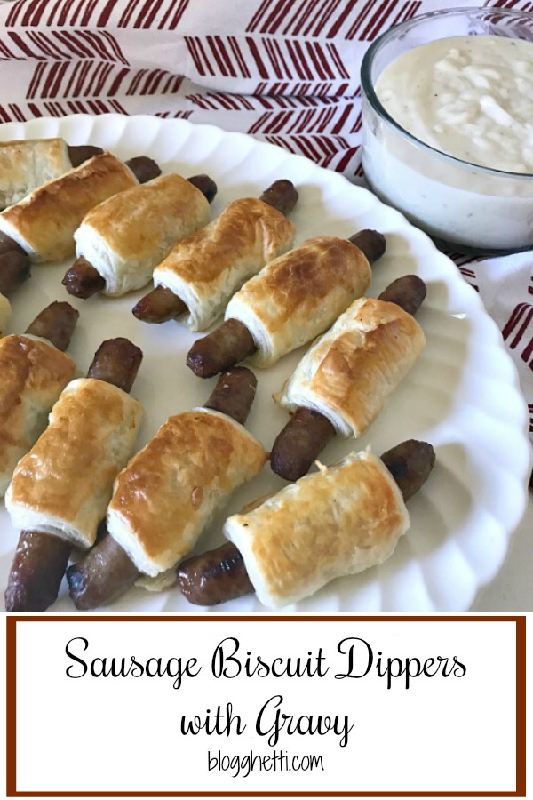 Sausage and Biscuit Dippers - pin