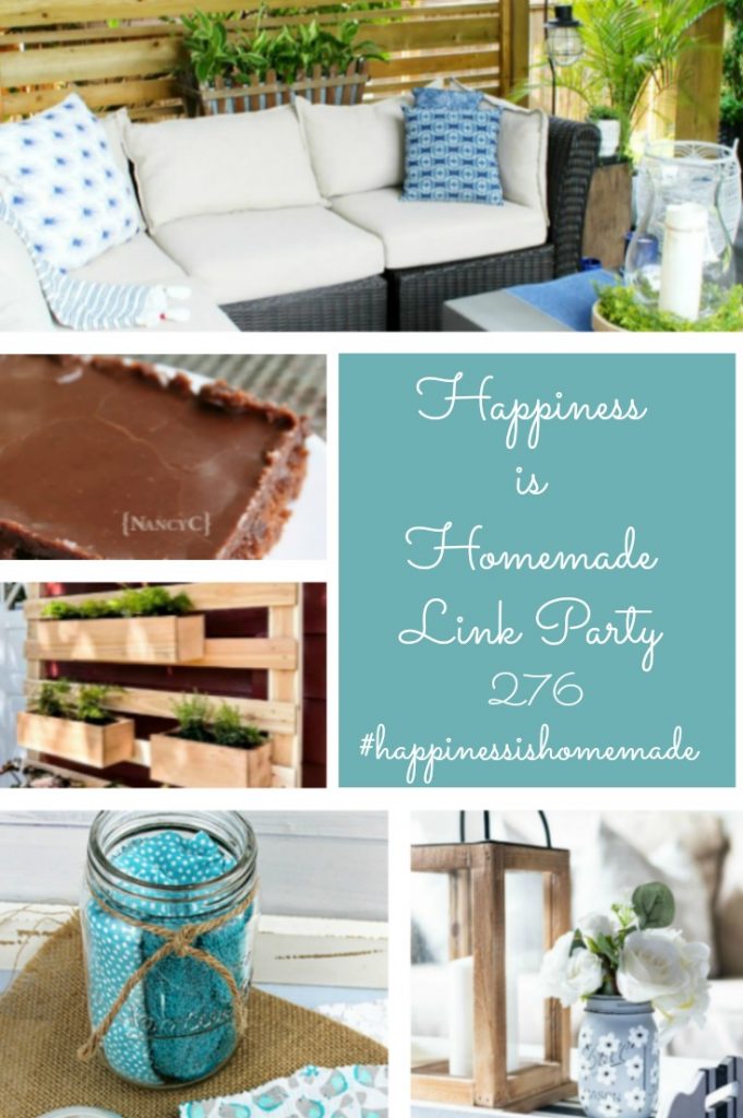 Outdoor DIY on Happiness is Homemade Link Party