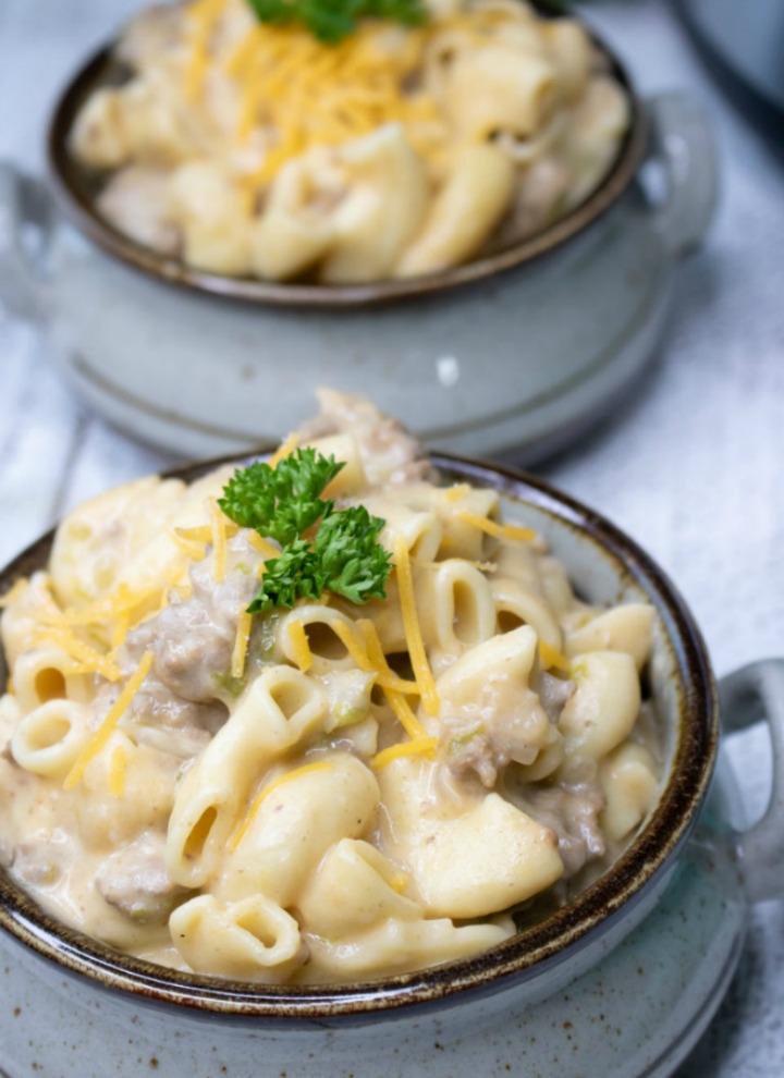 Instant Pot Cheeseburger Macaroni