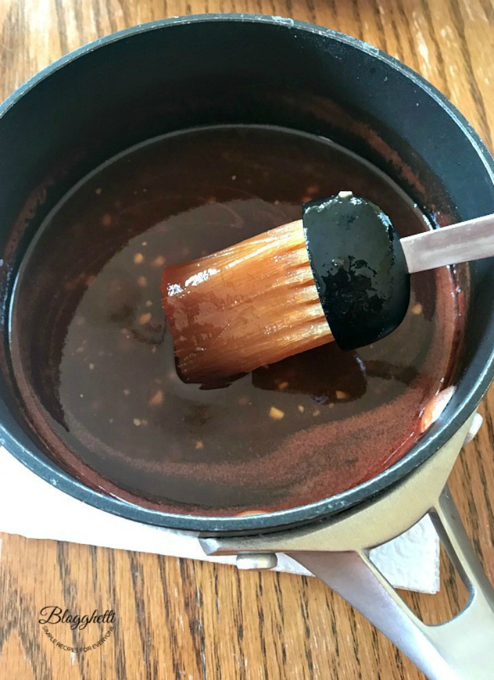 Sauce for the Hawaiian Ham Skewers