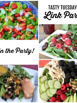 Tasty Tuesdays' Link Party features for August 6 square