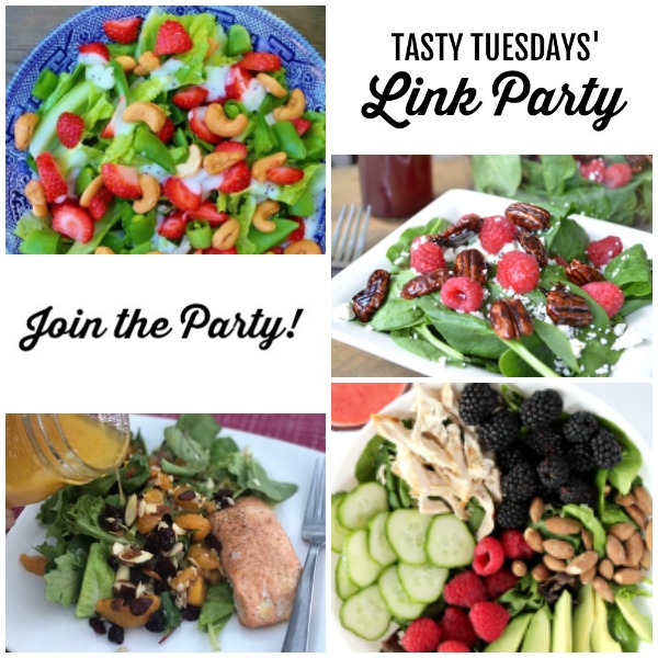 Tasty Tuesdays' Link Party features for August 6 square