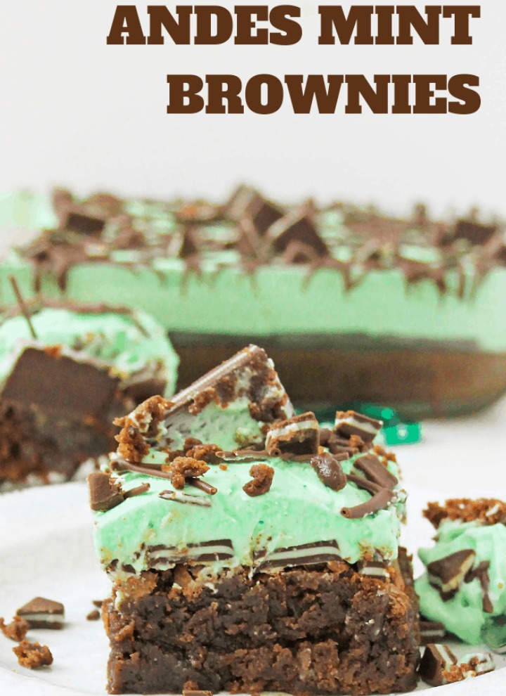 Andes Mint Brownies