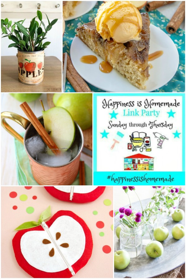 Celebrate Apples on Happiness is Homemade Link Party