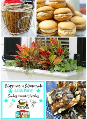 Happiness is Homemade Link Party Features Collage for September 8