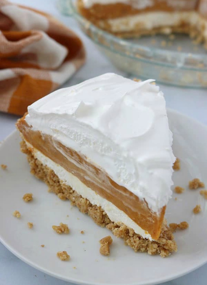 No-Bake-Triple-Layer-Pumpkin-Pie