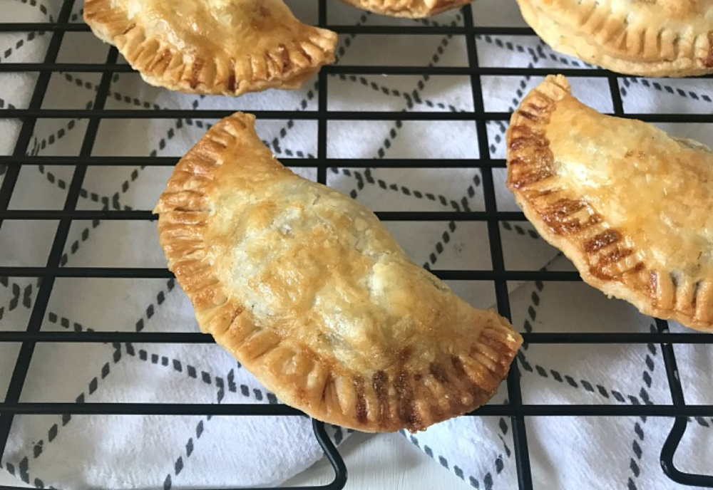 apple hand pies cooling