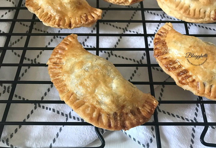 fresh out of the oven apple hand pies cooling