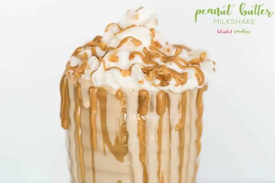 peanut butter milkshake