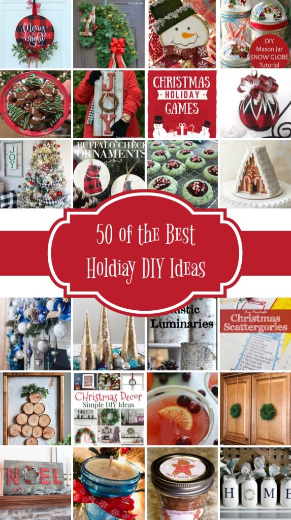 Best holiday diy ideas collage