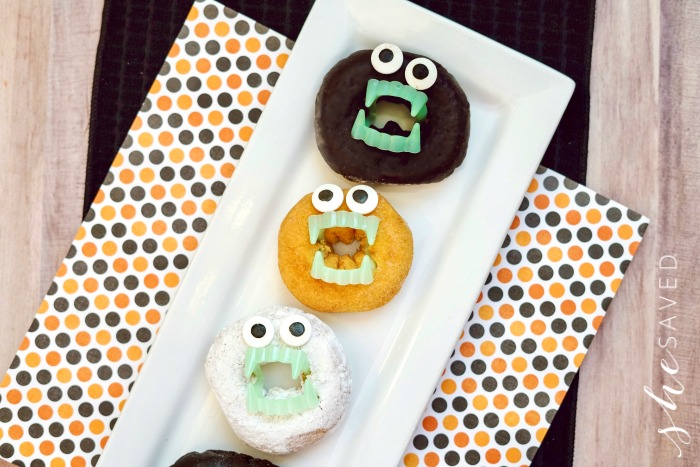 Spooky Donuts with Teeth