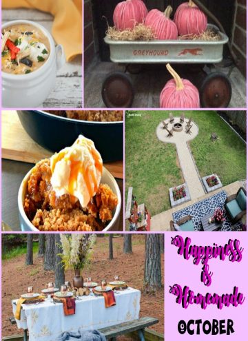 Happiness is Homemade link party collage party 291