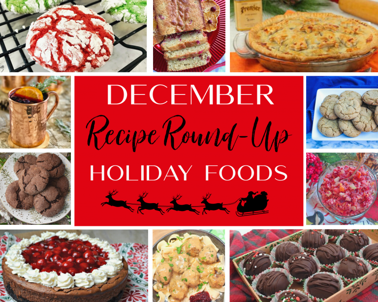 December Monthly Recipe Round-Up