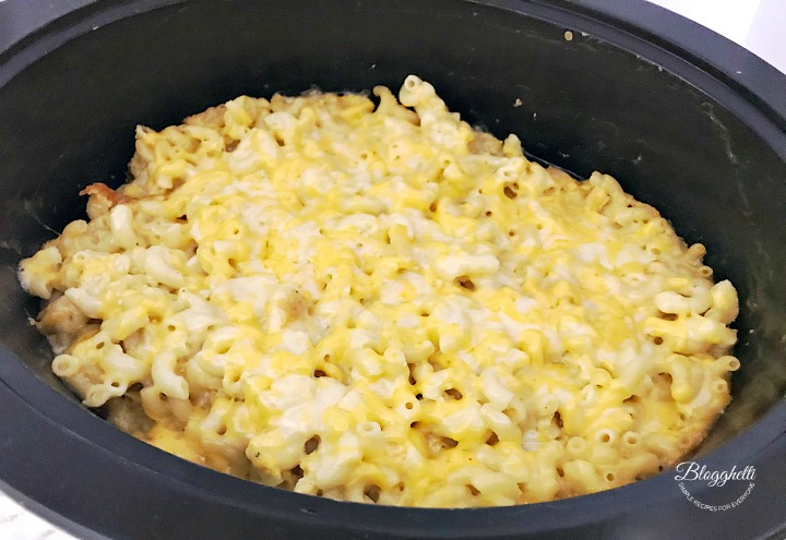 baked slow cooked mac and cheese