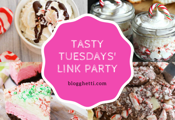 Tasty Tuesdays' Link Party Collage of features for Dec 10